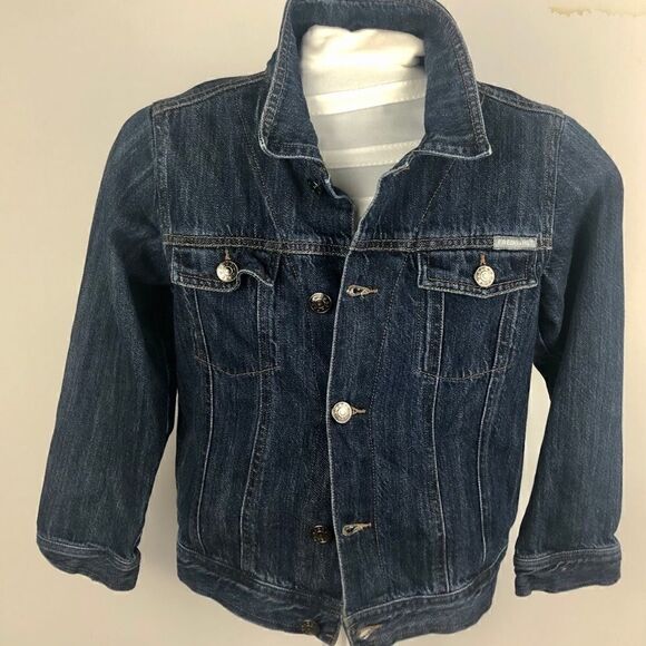 3/$25 FRED BARE AUSTRALIA UNISEX DENIM JACKET SZ 7 - Picture 3 of 13